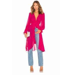 LPA Ruffle Duster Kimono Robe